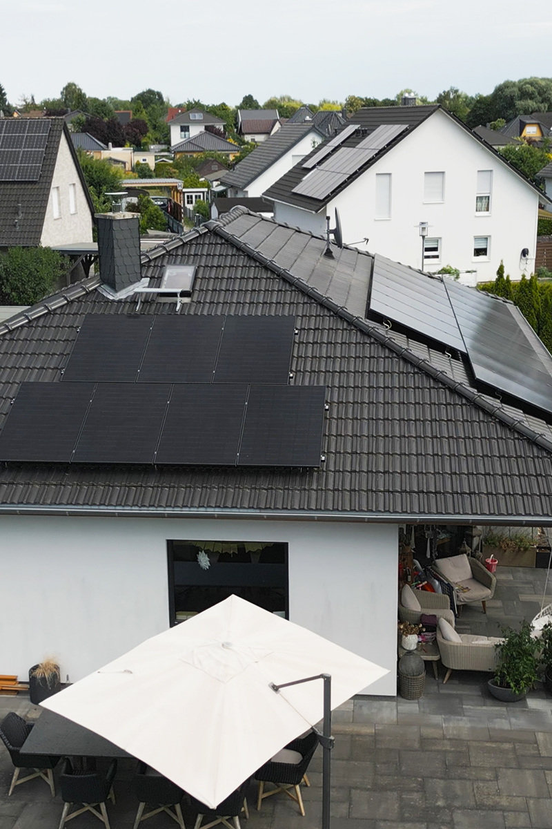 Photovoltaik auf dem Dach
