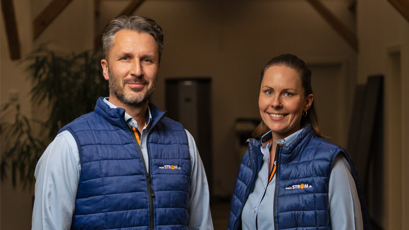 Geschäftsführer Norman und Laura Kapitola