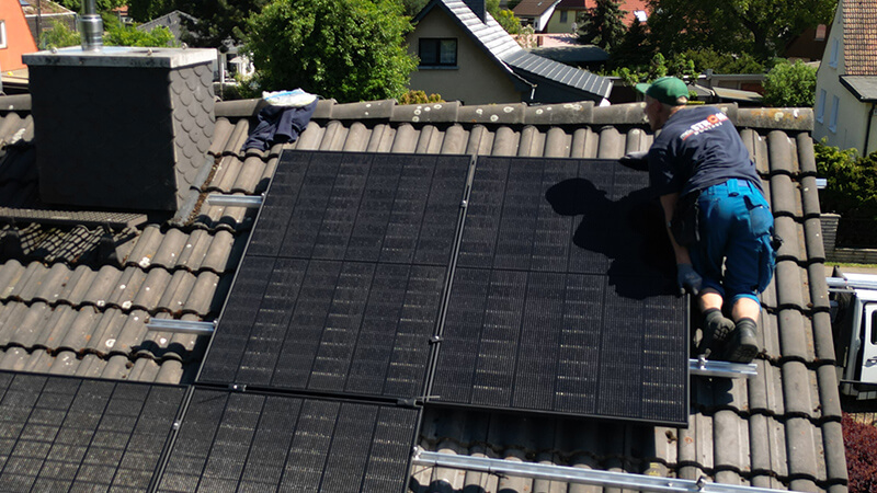 PV-Dachmontage